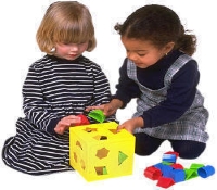 Toddlers Playing